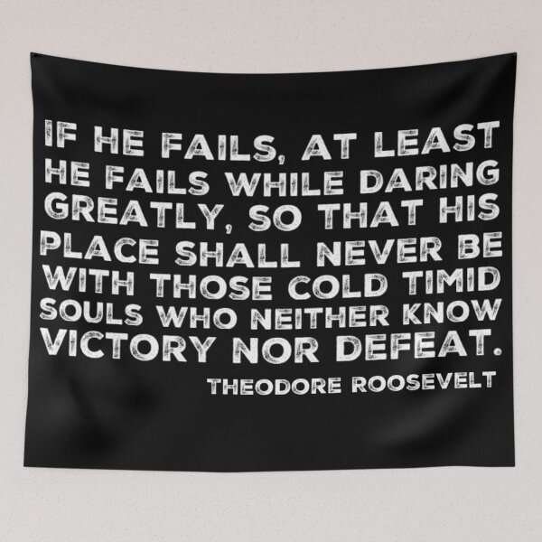 Item preview, Daring Greatly- Theodore Roosevelt designed and sold by homesteadswag.