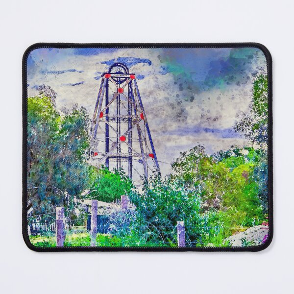 Item preview, Gardens amongst the Poppethead - Artists Watercolor and Sketch - Bendigo, Victoria designed and sold by Steven Jodoin.