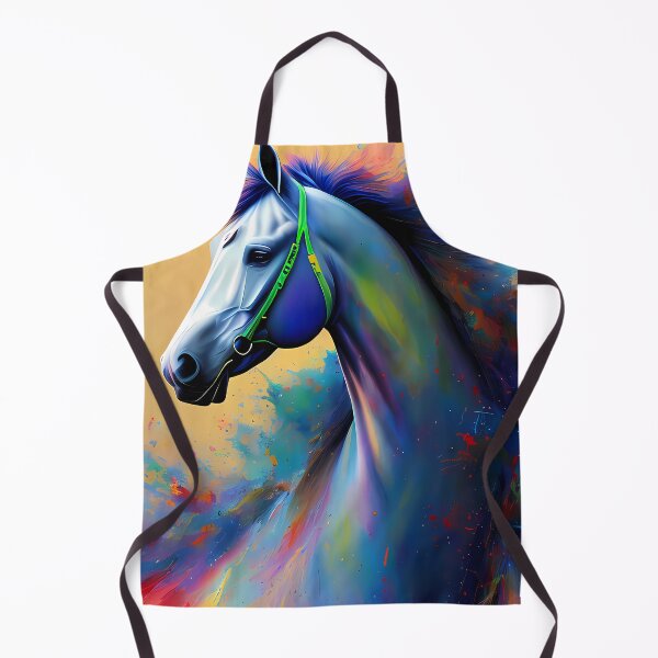 Item preview, Urban Graffiti Horse Oil Painting Splattered designed and sold by SableSyndciate.