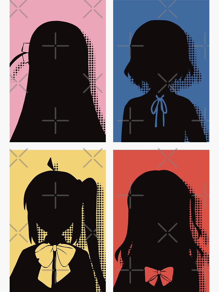 Bocchi the Rock Anime Characters Red Haired Girl Ikuyo Kita Pfp in  Minimalist Vector Art (Transparent) - Bocchi The Rock - Posters and Art  Prints