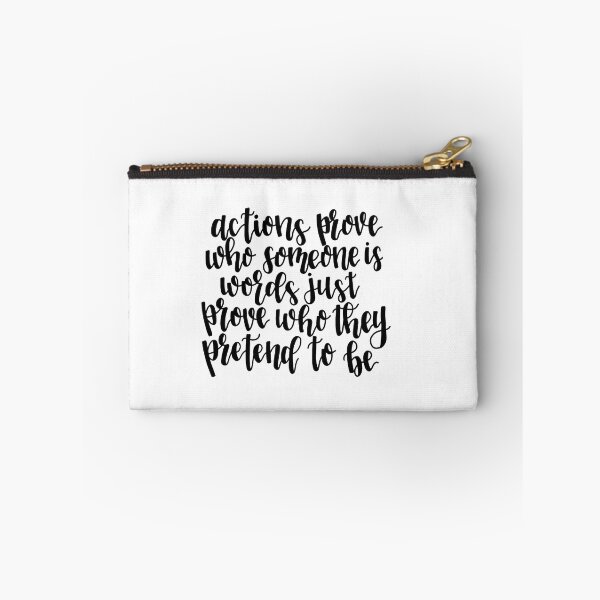 Item preview, Actions Prove Who Someone Is designed and sold by tbcalligraphy.