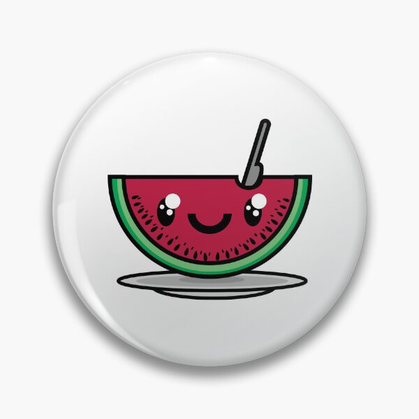 Item preview, Cute Watermelon Kawaii designed and sold by DurianDesign.