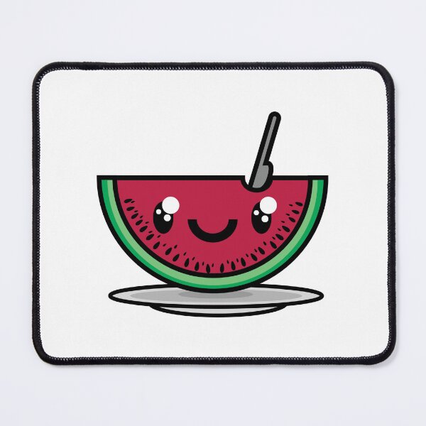Item preview, Cute Watermelon Kawaii designed and sold by DurianDesign.