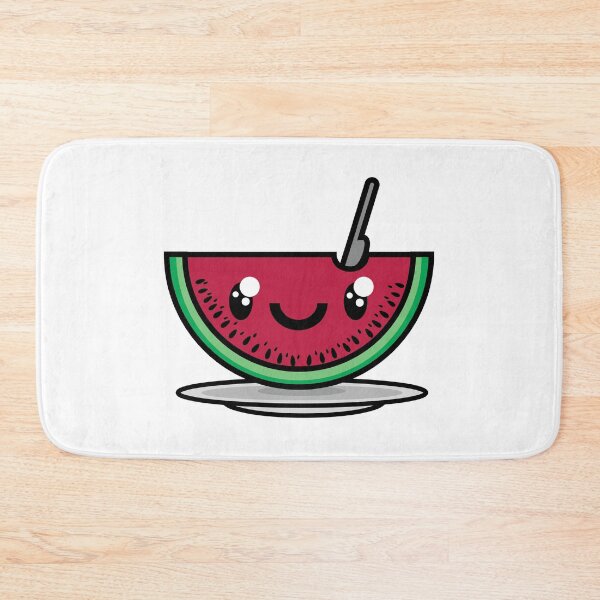 Item preview, Cute Watermelon Kawaii designed and sold by DurianDesign.