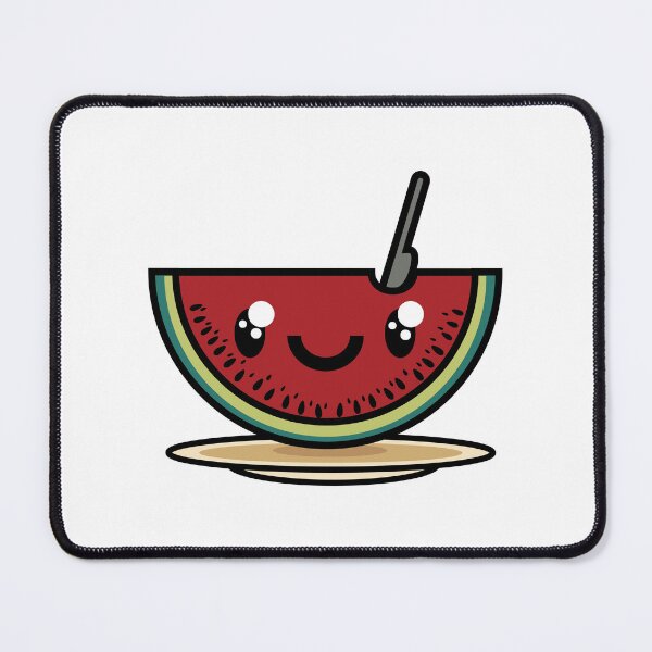 Item preview, Cute Watermelon Kawaii designed and sold by DurianDesign.