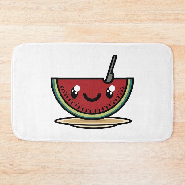 Artikelvorschau, Süße Wassermelone Kawaii entworfen und verkauft von DurianDesign.