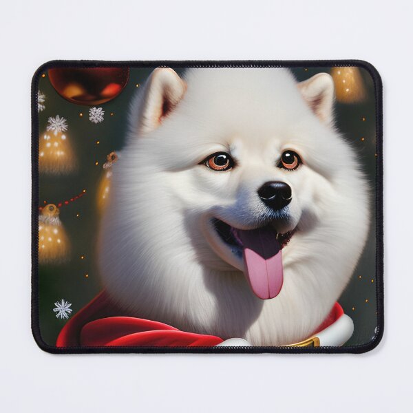 Item preview, Christmas Hokkaido Wearing Santa's Cape designed and sold by ZenEverAI.