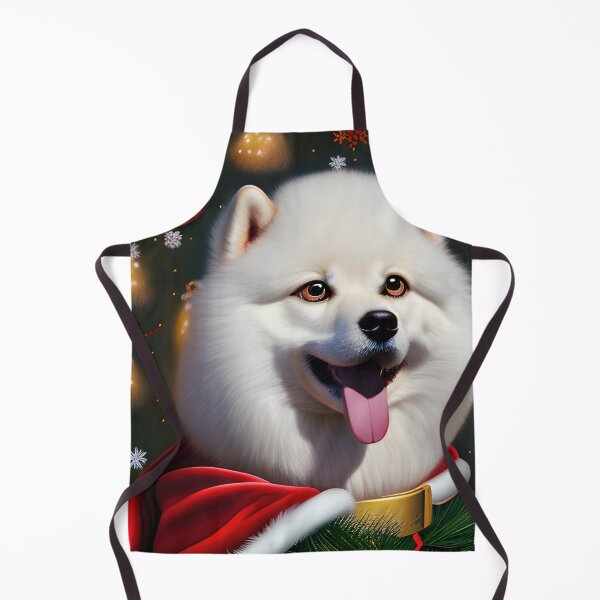 Item preview, Christmas Hokkaido Wearing Santa's Cape designed and sold by ZenEverAI.