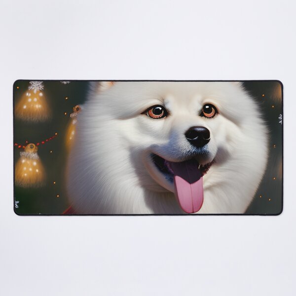 Item preview, Christmas Hokkaido Wearing Santa's Cape designed and sold by ZenEverAI.