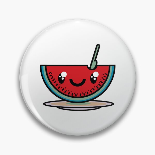 Item preview, Cute Watermelon Kawaii designed and sold by DurianDesign.