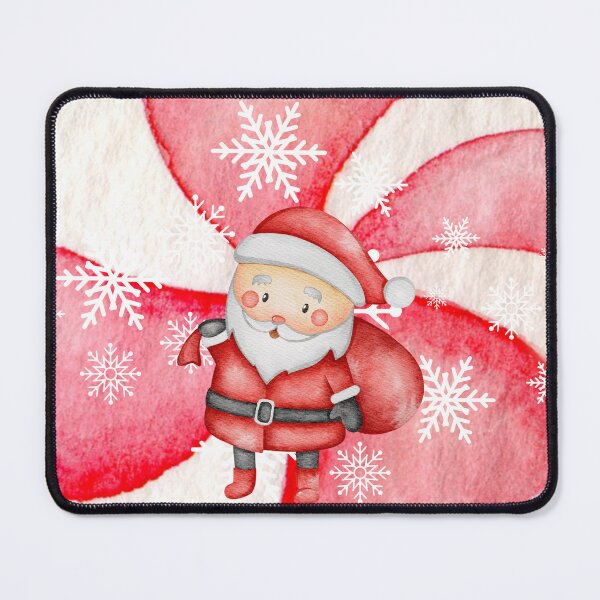 Item preview, Peppermint Santa designed and sold by StuffWeMade.