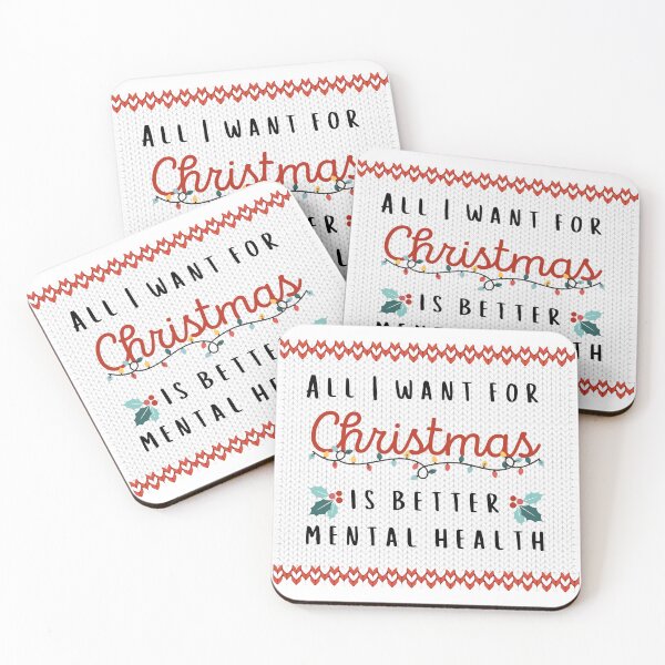 Item preview, Tis the Season for Mental Health Christmas Design designed and sold by melissae22.