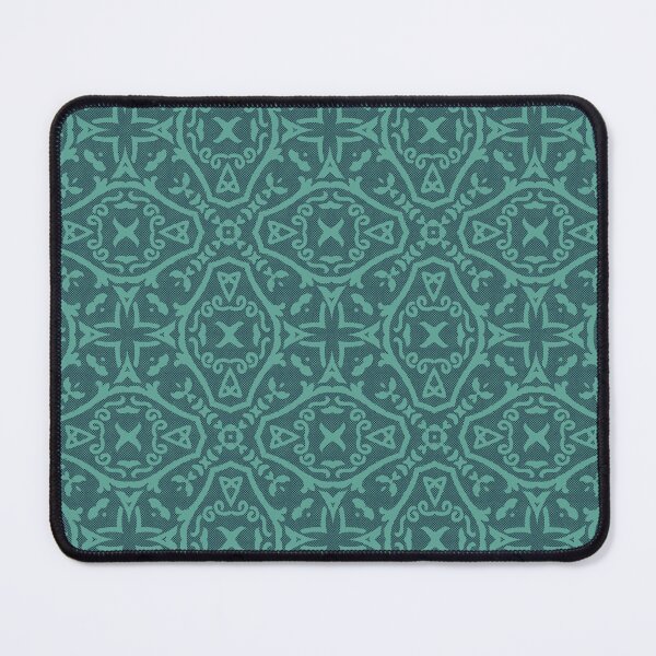 Item preview, Tropical Rainforest Green Geometric Seamless Pattern Print designed and sold by protegra.