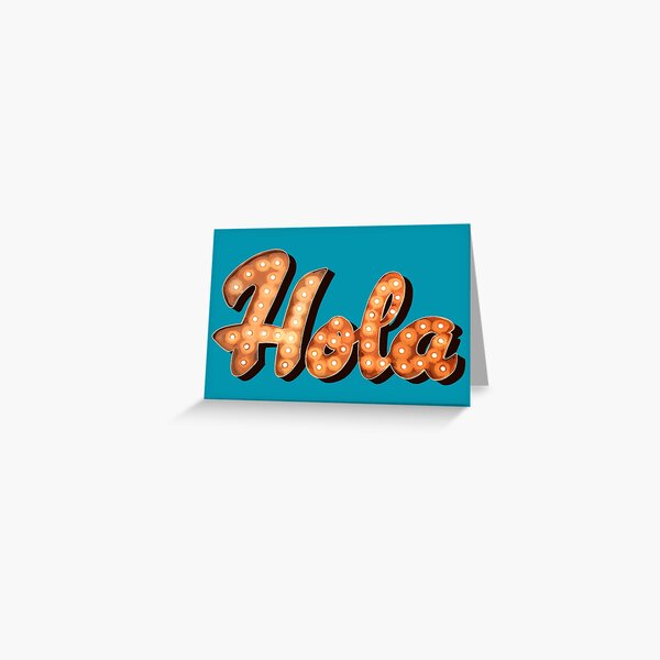 Hola Amigo Birthday Gift Card