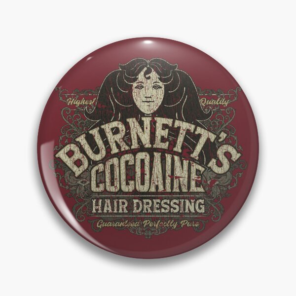 Item preview, Burnett's Cocoaine Hair Dressing 1857 designed and sold by AstroZombie6669.