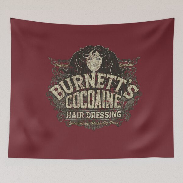 Item preview, Burnett's Cocoaine Hair Dressing 1857 designed and sold by AstroZombie6669.