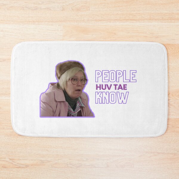 Item preview, People Huv Tae Know designed and sold by LynchCampbell.
