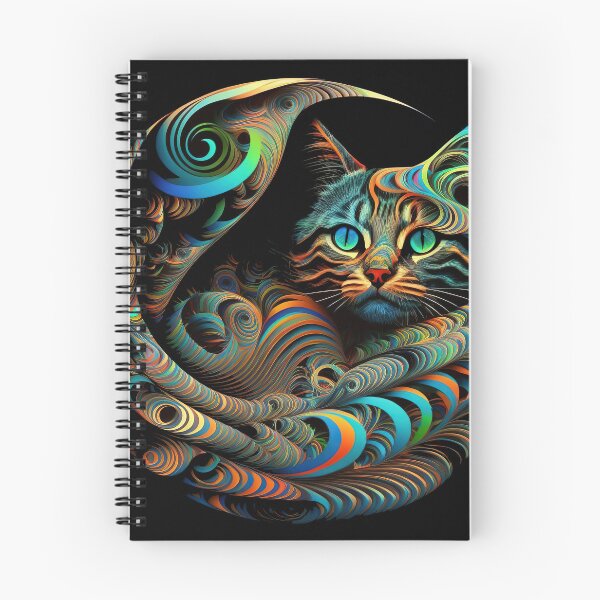 Item preview, Fantastic multicolored designer cat design designed and sold by DESIGNERCATS.