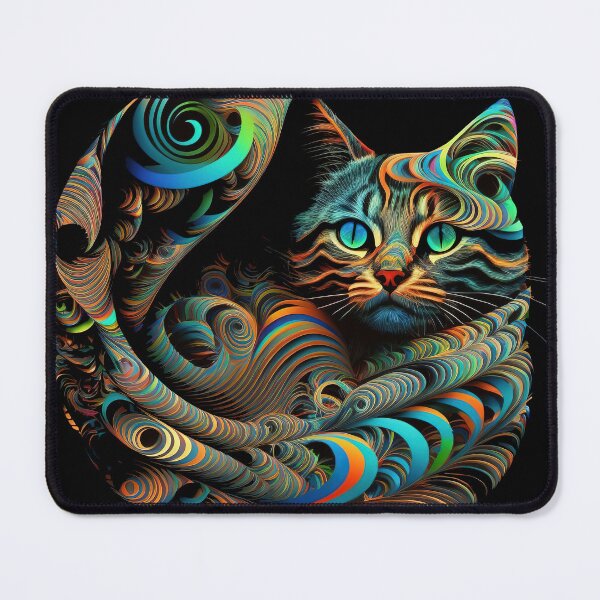 Item preview, Fantastic multicolored designer cat design designed and sold by DESIGNERCATS.