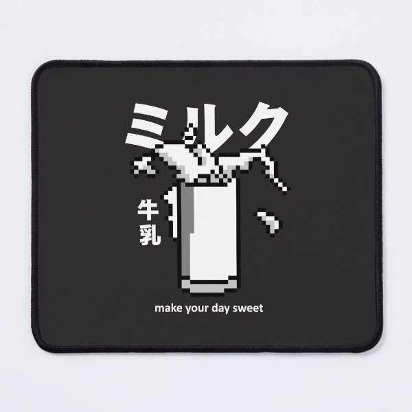 Item preview, Make your day sweet | pixel milk - pixel art designed and sold by Sweet Bee's.