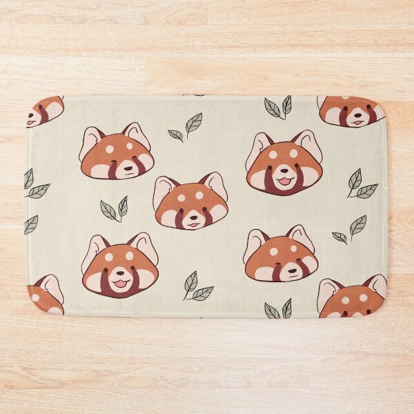 Item preview, Red panda heads stickers pack cute illustration  designed and sold by Yarafantasyart.