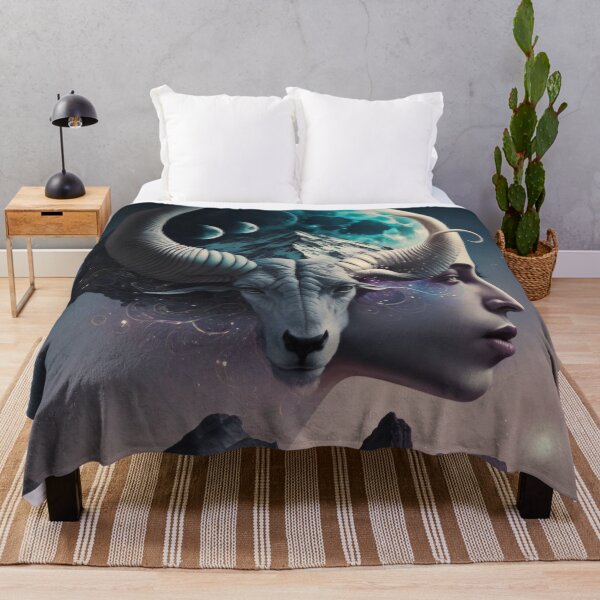 Item preview, Esoteric Wall Art, Metal Wall Art, Aries Zodiacal Sign Esoteric Mistery Fantasy designed and sold by esoTeriko.