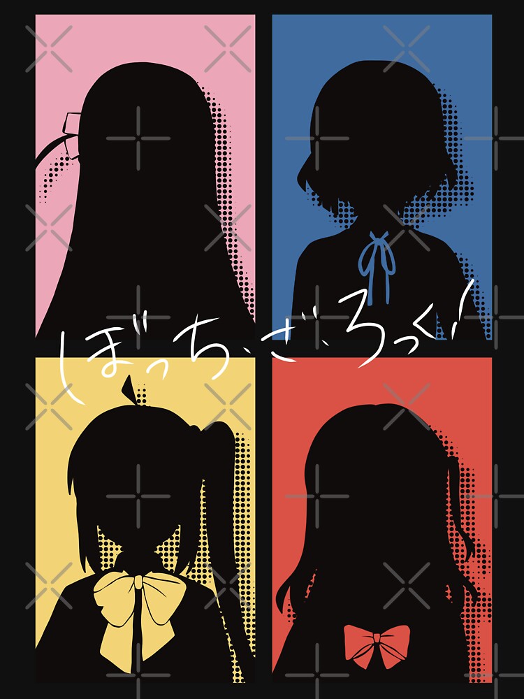 Bocchi the Rock Anime Characters Red Haired Girl Ikuyo Kita Pfp in  Minimalist Vector Art (Transparent) - Bocchi The Rock - Posters and Art  Prints