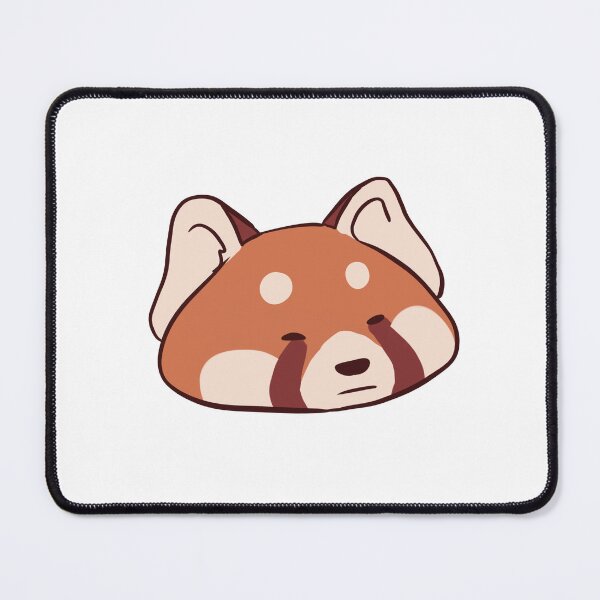 Item preview, Cute Red panda face cartoon illustration designed and sold by Yarafantasyart.