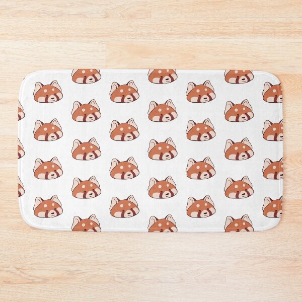 Item preview, Cute Red panda face cartoon illustration  designed and sold by Yarafantasyart.