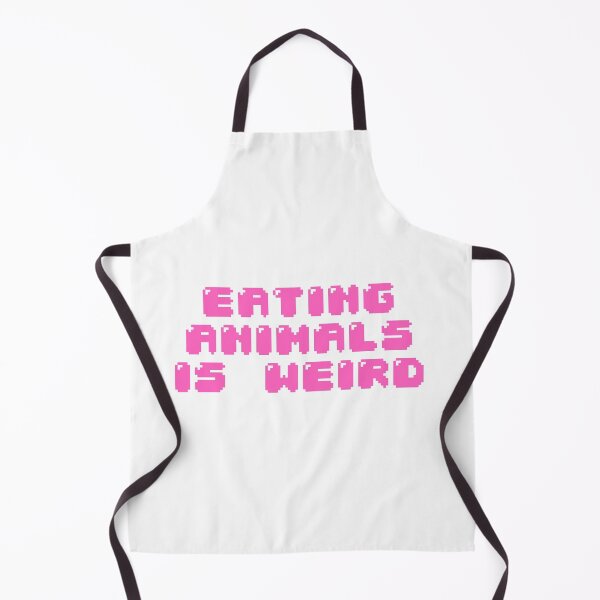 Item preview, Eating animals is weird_pink y2k future font designed and sold by quinnhopp.