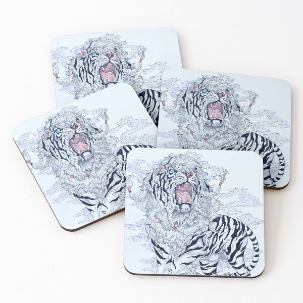 Item preview, White Liger King  designed and sold by Dax Stringer.