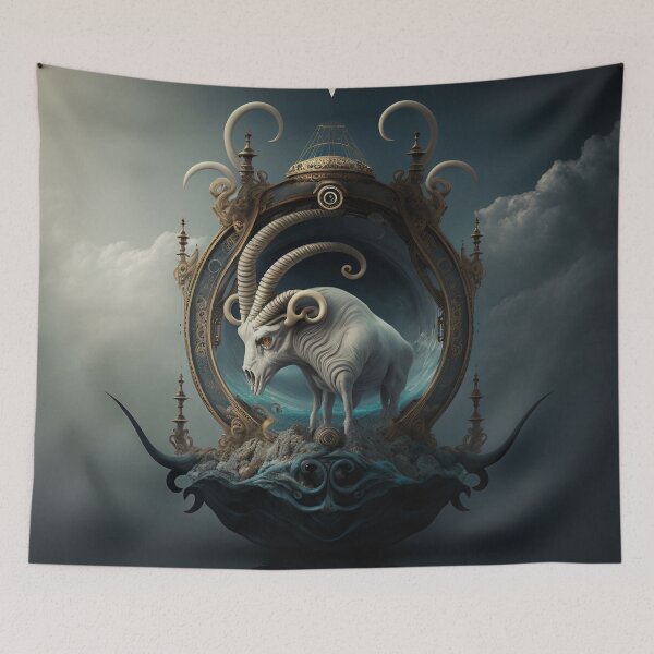 Item preview, Esoteric Wall Art, Metal Wall Art, Aries the Ram, Zodiacal Sign, Esoteric, Astrology, Fantasy, Mystery designed and sold by esoTeriko.