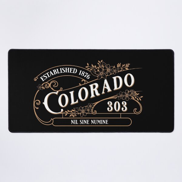 Item preview, Colorado Ornate Vintage Antique State Area Code 303 designed and sold by itsrturn.