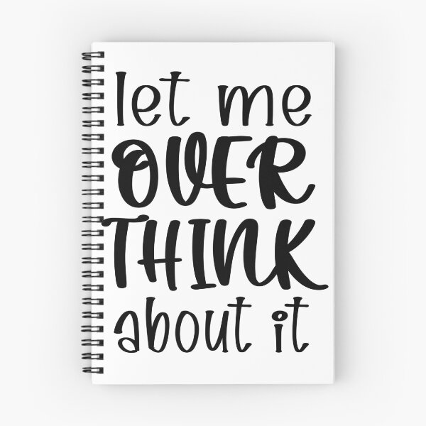 Item preview, Let Me Overthink About It Introvert Funny Quote designed and sold by TravelScientist.