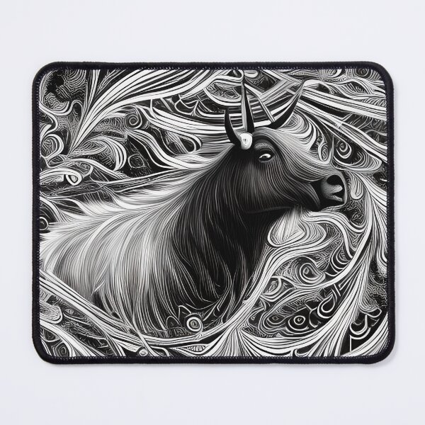 Item preview, Abstract Camargue Bull designed and sold by Astralia.