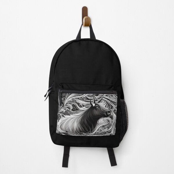 Item preview, Abstract Camargue Bull designed and sold by Astralia.
