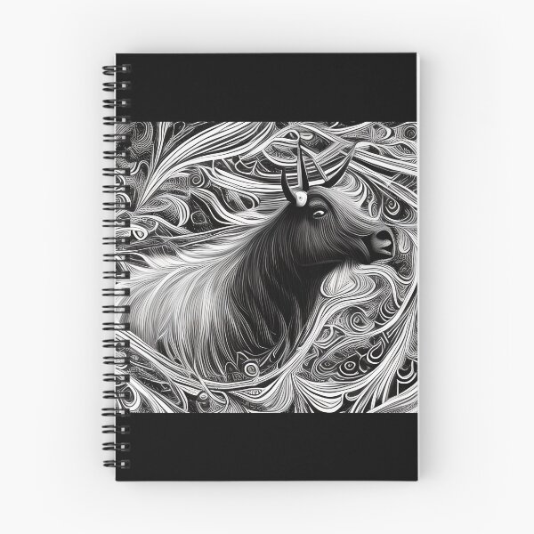 Item preview, Abstract Camargue Bull designed and sold by Astralia.