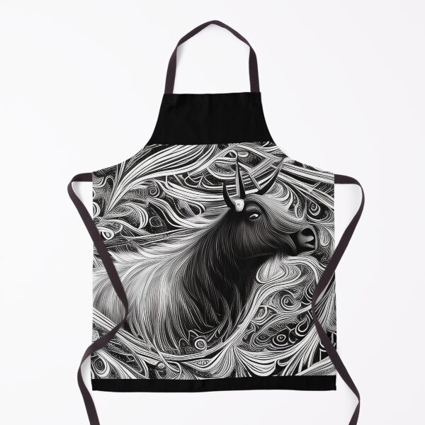 Item preview, Abstract Camargue Bull designed and sold by Astralia.