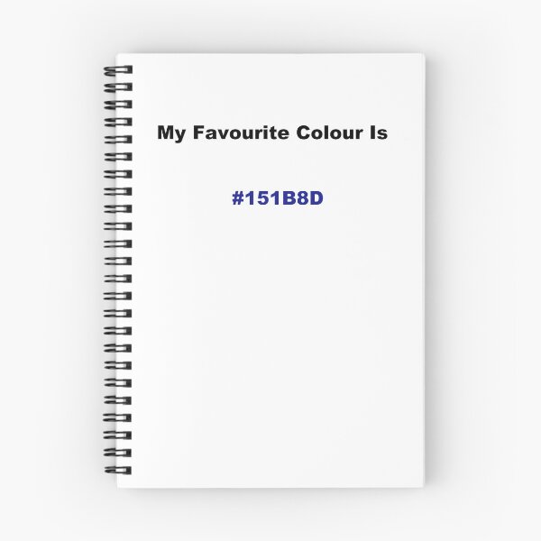 Item preview, My Favourite Colour Is #151B8D designed and sold by kiippers.