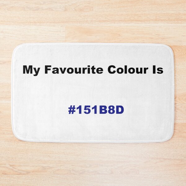 Item preview, My Favourite Colour Is #151B8D designed and sold by kiippers.