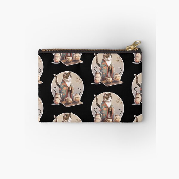 Item preview, Japanese Cat Tea Time designed and sold by AwakenedSoul.