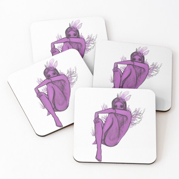 Item preview, Violet Coral Mushroom  designed and sold by VioletFoxx.