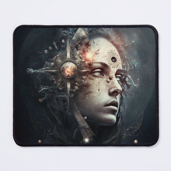 Item preview, Esoteric Wall Art, Metal Wall Art, Cancer, Female, Ram, Zodiacal Sign, Esoteric, Astrology, Fantasy, Mystery designed and sold by esoTeriko.