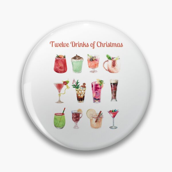 Item preview, 12 Drinks of Christmas Christmas Cocktails designed and sold by Tracy Ayers.