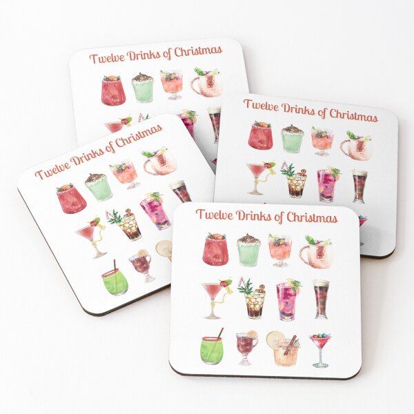 Item preview, 12 Drinks of Christmas Christmas Cocktails designed and sold by Tracy Ayers.