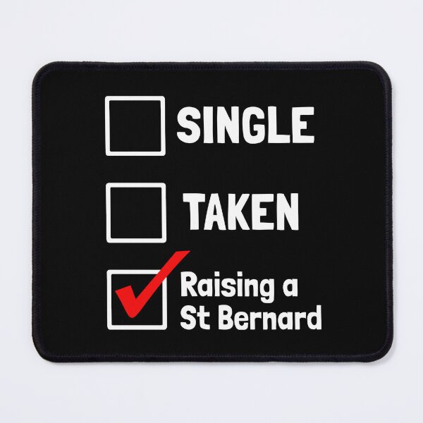 Item preview, Single Taken Raising a St Bernard Puppy Dog Gift designed and sold by Guarddogdrive.