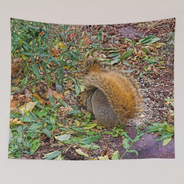 Item preview, Foraging Fox Squirrel designed and sold by alanathrower.