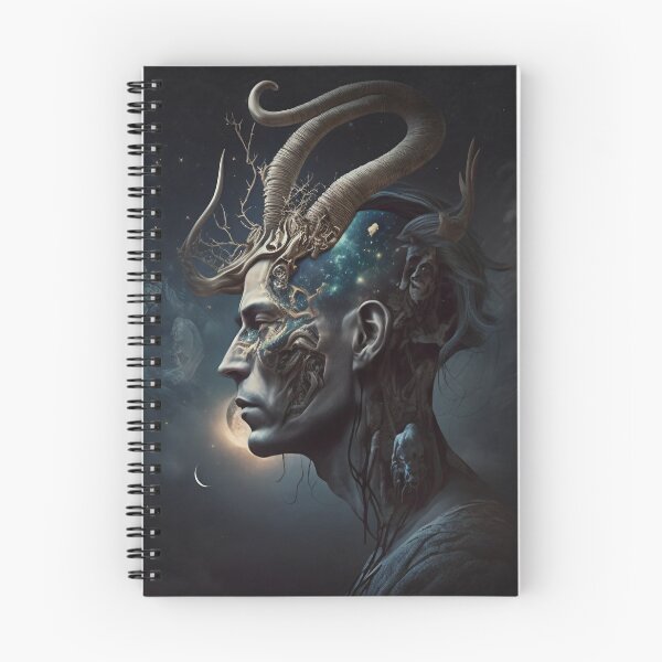 Item preview, Esoteric Wall Art, Metal Wall Art, Capricorn, Male, Zodiacal Sign, Esoteric, Astrology, Fantasy, Mystery designed and sold by esoTeriko.