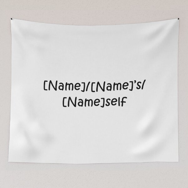 Item preview, Nameself Full Pronouns  designed and sold by kiippers.