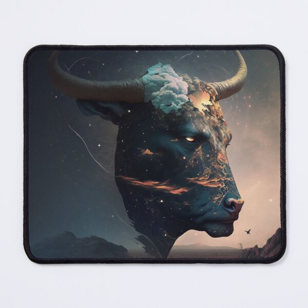 Item preview, Esoteric Wall Art, Metal Wall Art, Taurus, Female, Male, Zodiacal Sign, Esoteric, Astrology, Fantasy, Mystery designed and sold by esoTeriko.